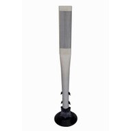 Vestil FSP-48-W-PS Permanent Sign Post Wbase 48 X 2 White-1
