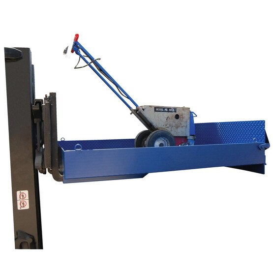 Vestil WP 4848 CA 84B Steel Work Platform With Poly Casters   Material
