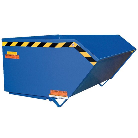 Vestil H-100-HD 90 Deg Self Dumping Hopper - Heavy Duty-1