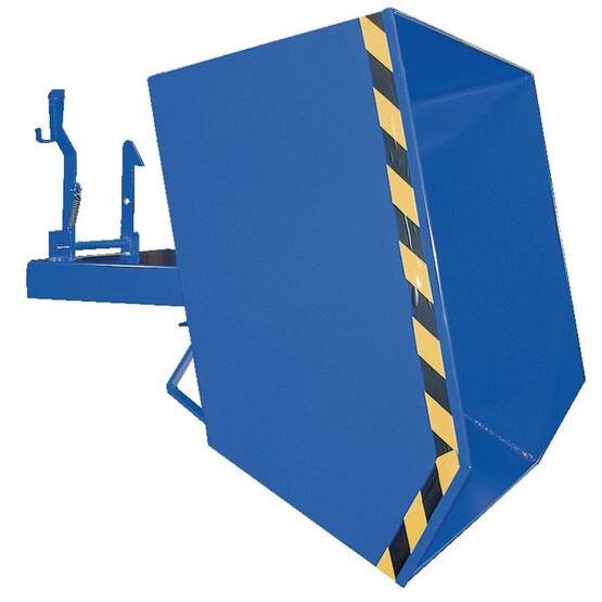 Vestil H-100-HD 90 Deg Self Dumping Hopper - Heavy Duty-2