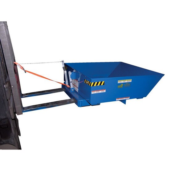Vestil H-25-MD 90 Deg Self Dumping Hopper - Medium Duty-1