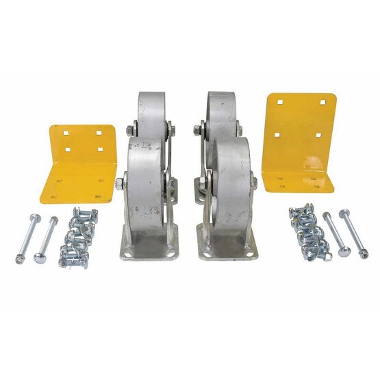 Vestil H-CK4-SC6-2 6 X 2 Semi-steel Caster Kit 4800# Cap-2