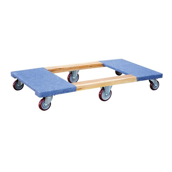 Vestil HDOC-2448-12 Hardwood Dolly - Carpet Ends-2