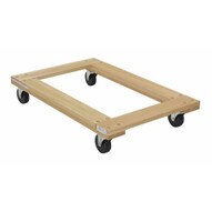 Vestil HDOF-2436-12-NM Hardwood Dolly Open Deck 1.2k Lb 24 X 36-1