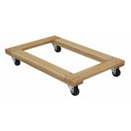 Vestil HDOF-2436-9-NM Hardwood Dolly Open Deck 0.9k Lb 24 X 36-3