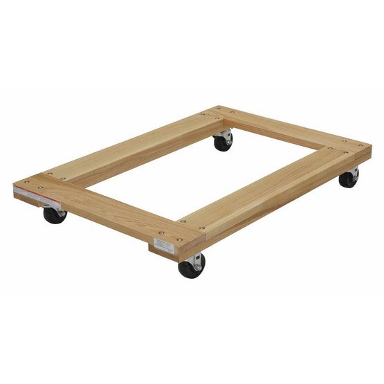 Vestil HDOF-2436-9-NM Hardwood Dolly Open Deck 0.9k Lb 24 X 36-2