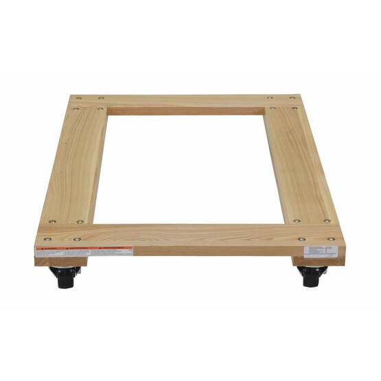 Vestil HDOF-2436-9-NM Hardwood Dolly Open Deck 0.9k Lb 24 X 36-1