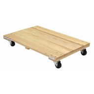 Vestil HDOS-2436-9-NM Hardwood Dolly-solid Deck 0.9k Lb 24 X 36-1