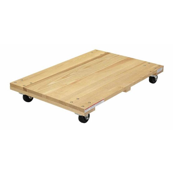 Vestil HDOS-2436-9-NM Hardwood Dolly-solid Deck 0.9k Lb 24 X 36-2
