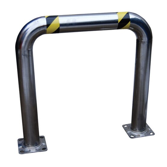 Vestil HPRO-SS-36-36-4 High Profile Rack Guard- Stainless Steel-1