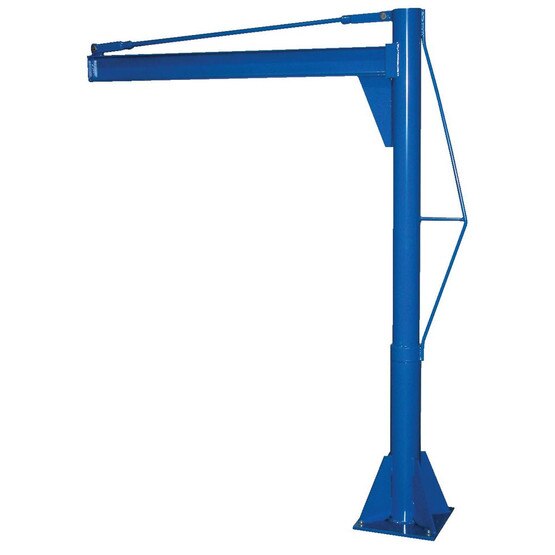Vestil JIB-P-10-10-6 Multi Station Jib Crane - Transportable-1