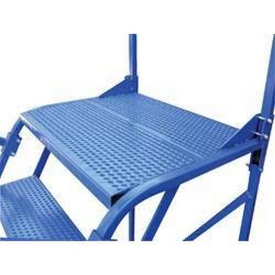 Vestil LAD-MM-2-P 2 Step Perforated Maintenance Ladder Top Step 20-4