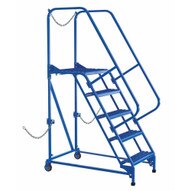 Vestil LAD-STAL-5-G Semi-trailer Access Ladder 5-step 350#-2