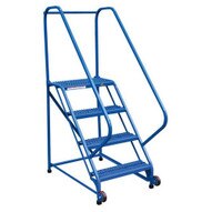 Vestil LAD-TRN-50-2-P 2 Step Perforated Tip N Roll Ladder Top Step 20-2