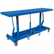 Vestil LDLT-3096-4 Ergonomic Long Deck Cart 4k 96 X 30-1
