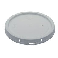 Vestil LID-2-PWT Plastic Pail Lid W Tear Tab-1