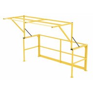 Vestil MEZZ-200-DW Mezzanine Safety Double Wide Gate-1