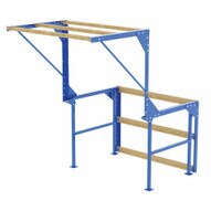 Vestil MEZZ-KD-88T-93D Mezzanine Safety Gate Knockdown-1