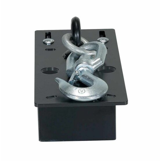 Vestil MINI-SH-4 Swivel Hook Plate For Mini Cable Hoist 8800lb-3
