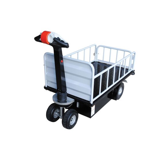 Vestil NE-CART-2 Traction Drive Cart - Top Load W Gate-3