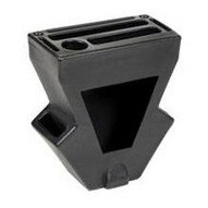Vestil P-CADDY-BK-CWN Black Econo Crown Pallet Truck Caddy-2