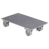 Vestil PDA-1627-R-S Aluminum Plate Dolly With Steel Wheels-1