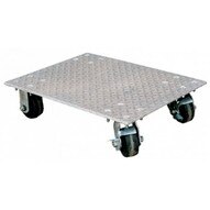Vestil PDA-2436-C-S-H Aluminum Plate Dolly With Steel Wheels-1