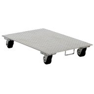 Vestil PDA-2436-R-S-H Aluminum Plate Dolly With Rubber Wheels-1