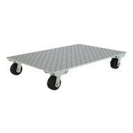 Vestil PDA-2436-R-S Aluminum Plate Dolly With Rubber Wheels-1