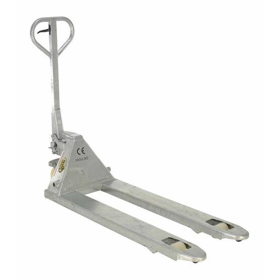 Vestil PM5-2048-S-G Galvanized Steel Pallet Truck 20 X 48-1