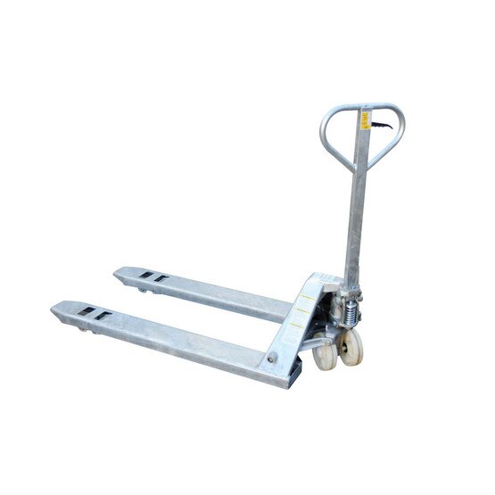 Vestil PM5-2748-S-G Specialized Galvanized Pallet Truck-1