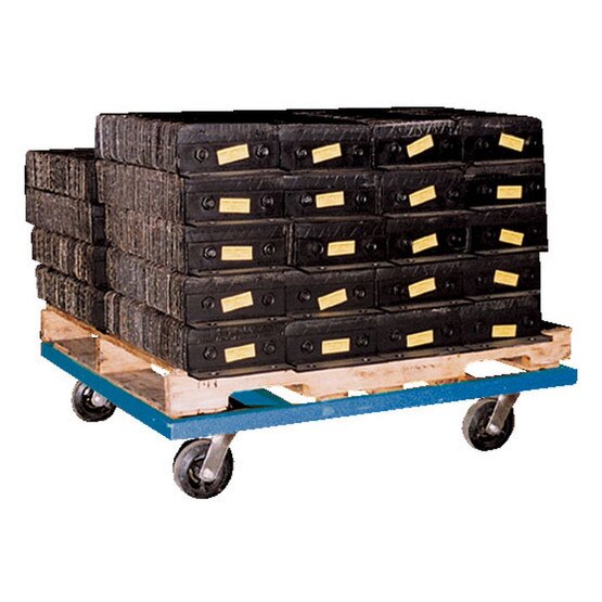 Vestil PRM-4048-8 Pro- Mover - Steel Pallet Dolly-2