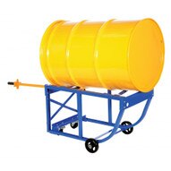 Vestil RDC-60-5-PU Rotating Drum Cart Poly 800lb-1