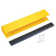 Vestil RUD-24 Rack Guard W Rubber Bumper &amp; Hardware-1