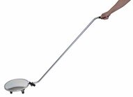 Vestil SIM-12-WF Convex Inspection Mirror Wwheel & Light-1