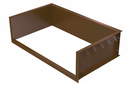 Vestil SS75 Steel Shell 7 X 5 Pour In Place-1