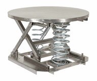 Vestil SST-45-PSS-ST Spring Scissor Table Partial Ss Solid Top 4500-3