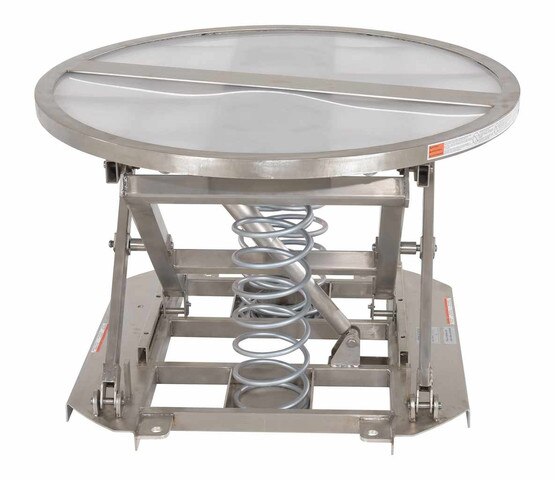 Vestil SST-45-PSS Spring Scissor Table Partial Ss 4500 Cap-2