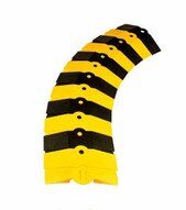 Vestil SWCP-3-YB-M Sidewinder Protector- 40 X 9-34 Yelblk-1