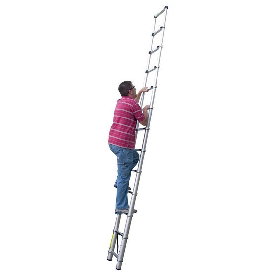 Vestil TLAD-10 Aluminum Telescopic Ladder-4