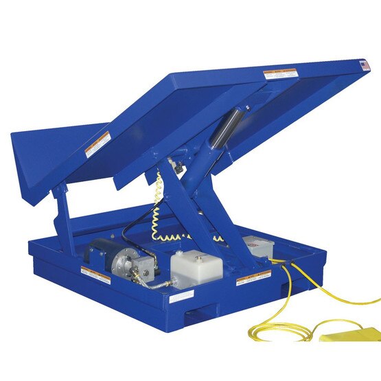 Vestil UNI-P-4848-4 Portable Lift &amp; Tilt Workstation Table-1