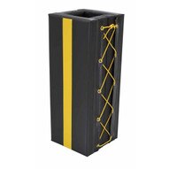 Vestil V-PAD-S-38 Column Protective Pad Square 3ft 8 In Bk-3