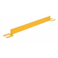 Vestil VDKR-2-TB Toeboard For Pipe Safety Railing 2 Ft-1