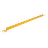 Vestil VDKR-8-TB Toeboard For Pipe Safety Railing 8 Ft-1