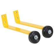 Vestil VDKR-BB-W Pipe Sfty Railing Barricade Base W Whls-1