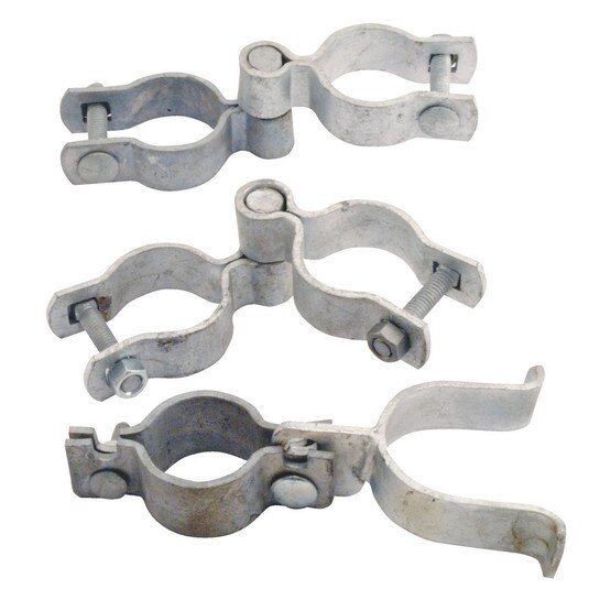 Vestil VDKR-CON Pipe Safety Railing - Connector Kit-1