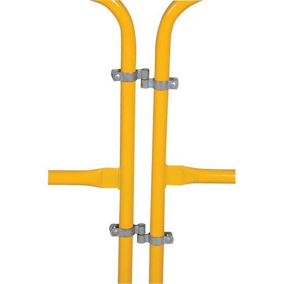 Vestil VDKR-CON Pipe Safety Railing - Connector Kit-3