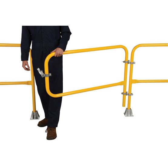Vestil VDKR-G4 Pipe Safety Railing Gate-3