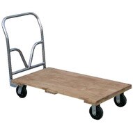 Vestil VHPT-3060 Platform Truck - Hardwood-2