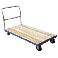 Vestil VHPT S-3060 Platform Truck - Hardwood-1